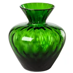 گلدان شیشه ای کوتاه Gemme در سبز چمن توسط Venini