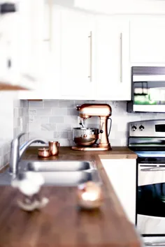 سخت افزار آشپزخانه برنجی DIY - کریستی مورفی |  وبلاگ DIY