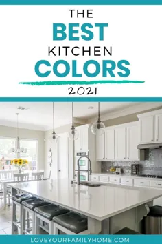 بهترین رنگ های آشپزخانه - گرایش های 2021