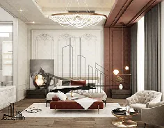 طراحی اتاق خواب مستر نئو کلاسیک
