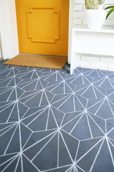 کاشی سیمان مصنوعی DIY - یک آشفتگی زیبا