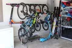 15 ایده عملی ذخیره سازی دوچرخه: برای گاراژ و داخل خانه (نسخه ی نمایشی ویدیو)