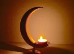 نگهدارنده شمع ماه نگهدارنده شمع هلال ماه |  اتسی