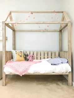 تختخواب کودک نوپای DIY