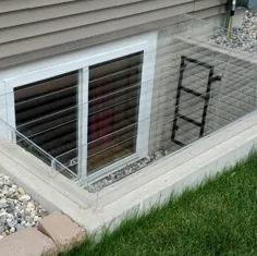 پوشش چاه های پنجره اکریلیک Egress - پلاستیک های سفارشی ، Fargo ND