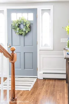 بهترین رنگ های خاکستری آبی (و محبوب ترین!) |  جنا کیت در خانه