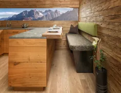 Moderne Küche mit Bar: 6 Ideen für eine Bartheke aus Holz، Stein und Beton - Küchenfinder