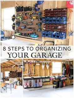 نکات مربوط به ساماندهی گاراژ - ابزار و تجهیزات |  خانه خود را سازماندهی کنید