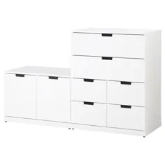 NORDLI Kommode mit 8 Schubladen ، weiß ، 160x99 سانتی متر.  کافن هیر - IKEA Österreich