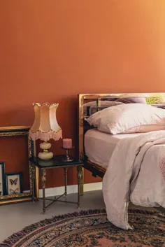 تختخواب هالیوود ریجنسی + nieuwe kleur op de muur - slaapkamer make-over deel 3 |  سبک Sabine