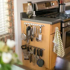 10 روش هوشمند برای ذخیره ابزار آشپزخانه خود