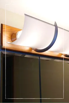 ساده ترین راه برای تبدیل وسایل روشنایی حمام.  نورپردازی توسط EZ Light Wraps.