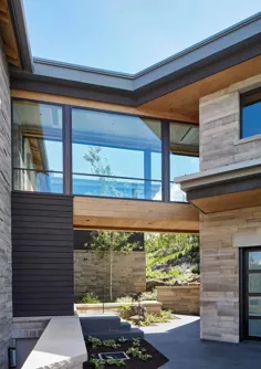 خانه فوق العاده خیره کننده کوه یوتا سبک زندگی در فضای باز و منزل را ترویج می کند