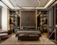 طراحی اتاق خواب مستر با سبک مدرن