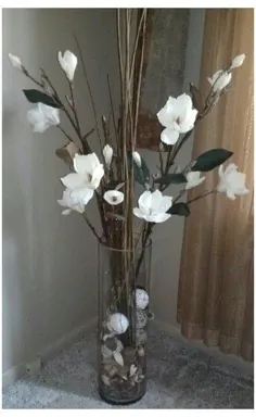 گل آرایی تزیین گلدان کف