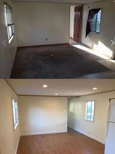 ساخت خانه موبایل - قبل و بعد از تصاویر Rehab - سرمایه گذاری در خانه موبایل