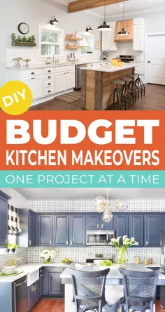 آرایش آشپزخانه با بودجه DIY (هربار یک پروژه)!