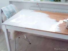 میز را بدون شن زنی رنگ کنید؟  یک DIY با Farrow & Ball!