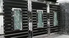 طراحی مدرن دروازه (فولاد)