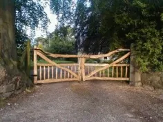 دروازه های ورودی چوبی تقسیم شده - اد بروکس