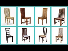 150+ طرح و ایده صندلی غذاخوری چوبی