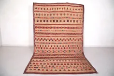 فرش حصیری Vintage 6.1ft x 9.4ft فرش حصیرا فرش مراکشی |  اتسی