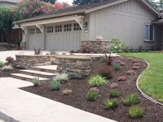 35+ ایده های محوطه سازی حیاط جلوی هوشمند با کم تعمیر و نگهداری