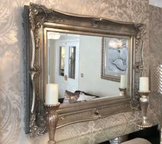 آینه دیواری فوق العاده بزرگ تزئینی و خارق العاده - محدوده اندازه ها - صرفه جویی در هزینه ها |  eBay
