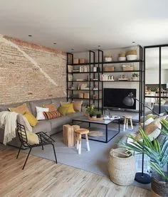 〚آپارتمان دنج با عناصر صنعتی در بارسلونا〛 ◾ عکس ◾ ایده ها ◾ طراحی