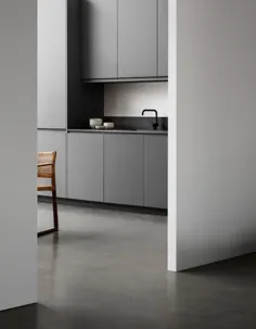 نمایه کابینت های IKEA را به یک آشپزخانه مینیمالیست تبدیل می کند