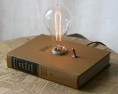 Book Lamps & Vintage Inspired Lighting توسط TypewriterBoneyard