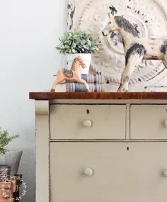 Makeover Empire Chest of Drawers with Fusion's Lichen
