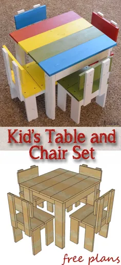 ست میز و صندلی کودک ساده - کمربند ابزار او