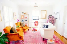 ایده های رنگ نارنجی برای خانه - رنگ ، الهام از دکور