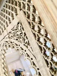آینه مراکشی دست ساز Arabesque مجلل توسط MoroDeco |  اتسی