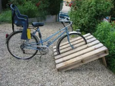 Des از à vélo en bois de palettes پشتیبانی می کند ، quelle belle idée!  (7 مدل)