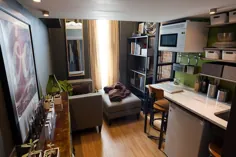 150sqft من: آنتونی تریولو بازیگر معماری که آپارتمان کوچک خود را با طراحی سفارشی به ما نشان می دهد |  6 مترمربع