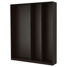 PAX زوج قاب و درب کشویی ، مشکی ، 59x79 1/8 "- IKEA