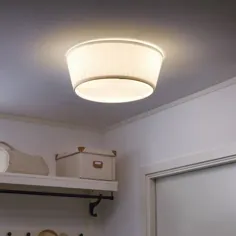 lampRSTID لامپ سقفی ، سفید ، 18 اینچی - IKEA