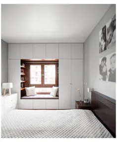 طراحی ذخیره سازی اتاق خواب کوچک