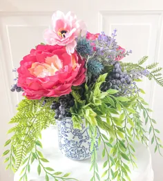 گل آرایی تابستانی برای قطعه قطعه میز گل و گیاه |  اتسی