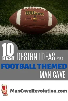 10 بهترین ایده دکور برای غار مرد مضمون فوتبال |  انقلاب غار انسان