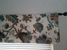 Straight Valance Floral Valances Farmhouse Valance Window | اتسی