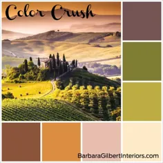 Color Crush: The Hills of Tuscany |  باربارا گیلبرت داخلی