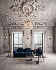 M.Serhat Sezgin در اینستاگرام: "3ds max -photoshop M.Serhat Sezgin - Zebrano Furniture #classic # 3D # 3dsmax #design #morocco #luxury #istanbul #decoration # تزئین..."