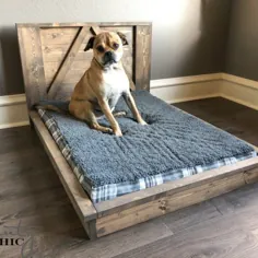 تختخواب سگ خانگی DIY
