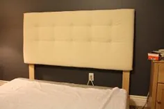 Headboard Tufted DIY