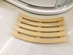 تخته اردک تخت چوبی راش جامد به شکل منحنی دست ساز |  اتسی