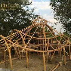 گنبد بامبو سالا |  معماری زمین بامبو |  CLC