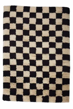 فرش شطرنجی مراکشی فرش Berber Checker runners |  اتسی